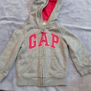 Grey cotton hoodie